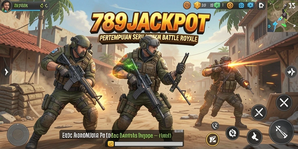 Tangkapan layar gameplay seru dari 789JACKPOT Battle Royale.
