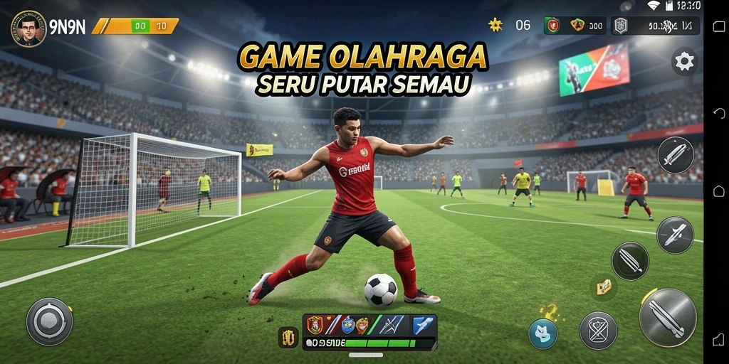 Tangkapan layar permainan <strong>9N9N</strong> menampilkan aksi seru dan gameplay yang intens.