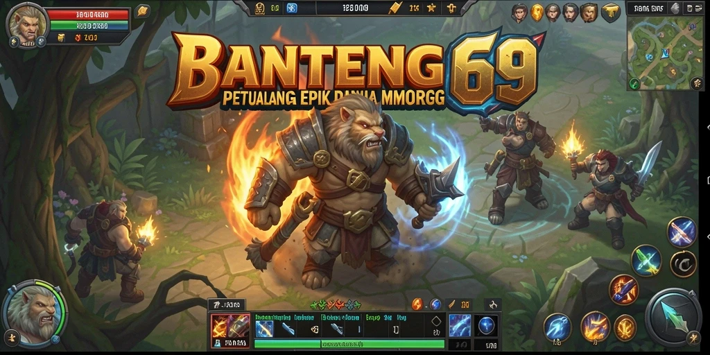 Gameplay epik di dunia fantasi BANTENG69.