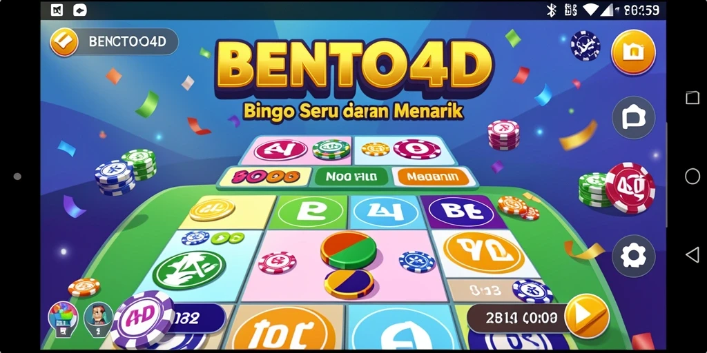 Tampilan gameplay BENTO4D yang menarik dan interaktif.