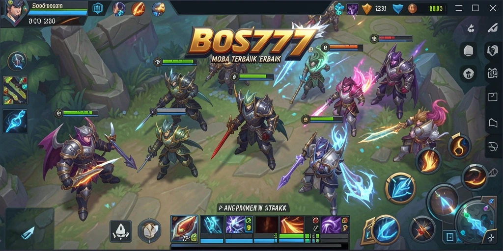 Gameplay mendebarkan di BOS777 dengan hero unik.