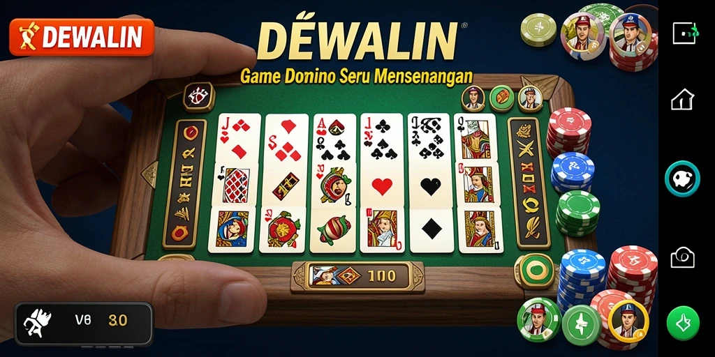 Tampilan gameplay seru dan menarik dari DEWALIN.