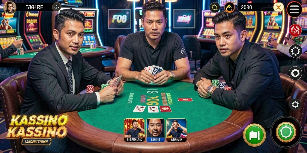 Tampilan gameplay Live Casino yang mendebarkan dan interaktif.