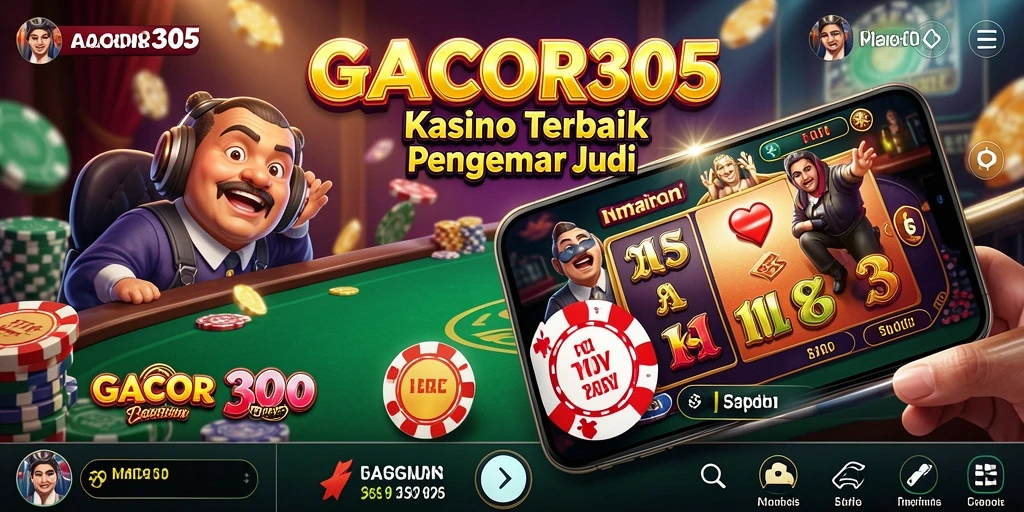 Screenshot gameplay GACOR305 yang menampilkan pengalaman kasino yang mendebarkan.
