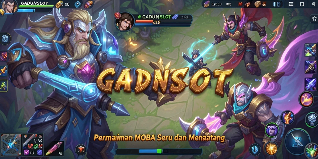 Tampilan menarik dari gameplay GADUNSLOT yang mendebarkan.