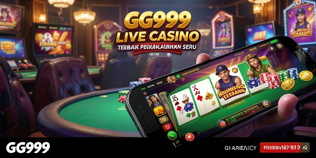 Tampilan gameplay Live Casino GG999 yang mengesankan dan interaktif.
