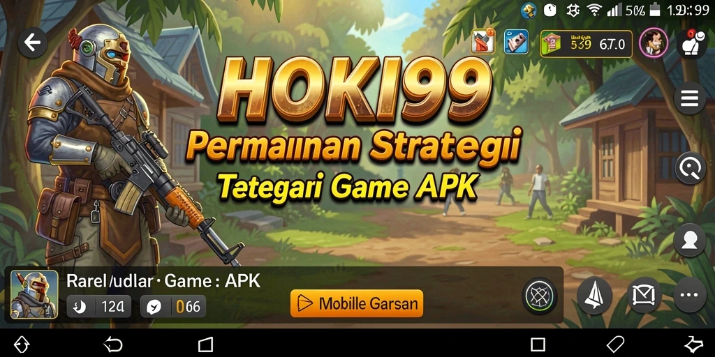 Tampilan gameplay menarik dari HOKI99 saat merancang strategi.