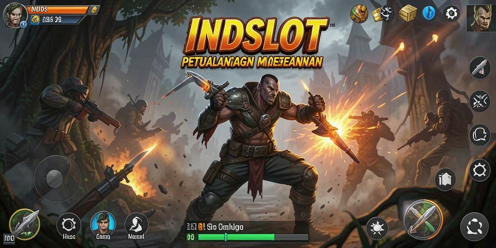 Tangkapan layar INDSLOT menunjukkan aksi mendebarkan dalam permainan.