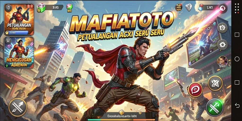 Tampilan menarik dari gameplay MAFIATOTO yang penuh aksi.