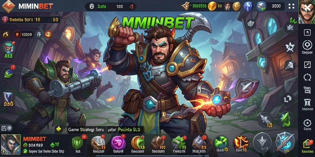 Tampilan gameplay SLG yang menarik dan penuh strategi.