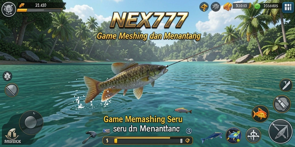 Tangkapan ikan besar dalam gameplay NEX777 yang mendebarkan.