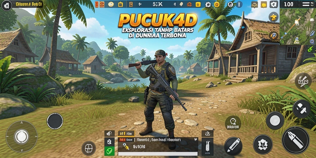 Screenshot gameplay PUCUK4D menampilkan aksi eksplorasi dunia terbuka yang menakjubkan.