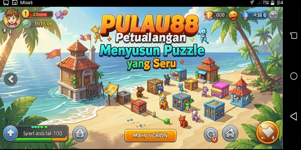 Tampilan gameplay PULAU88 yang seru dan menantang