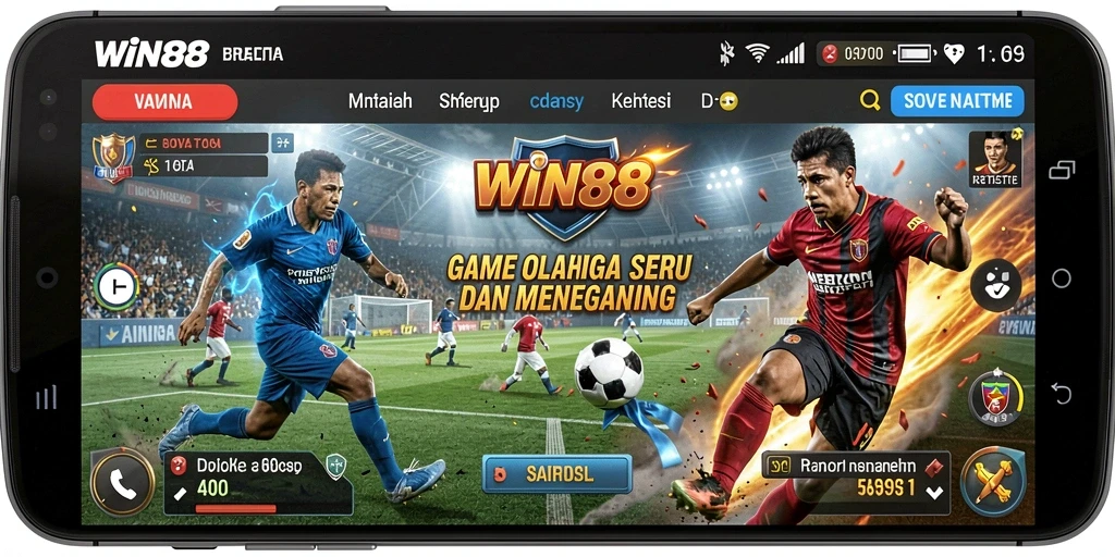 Tampilan gameplay WIN88 yang menegangkan dan seru dalam olahraga.